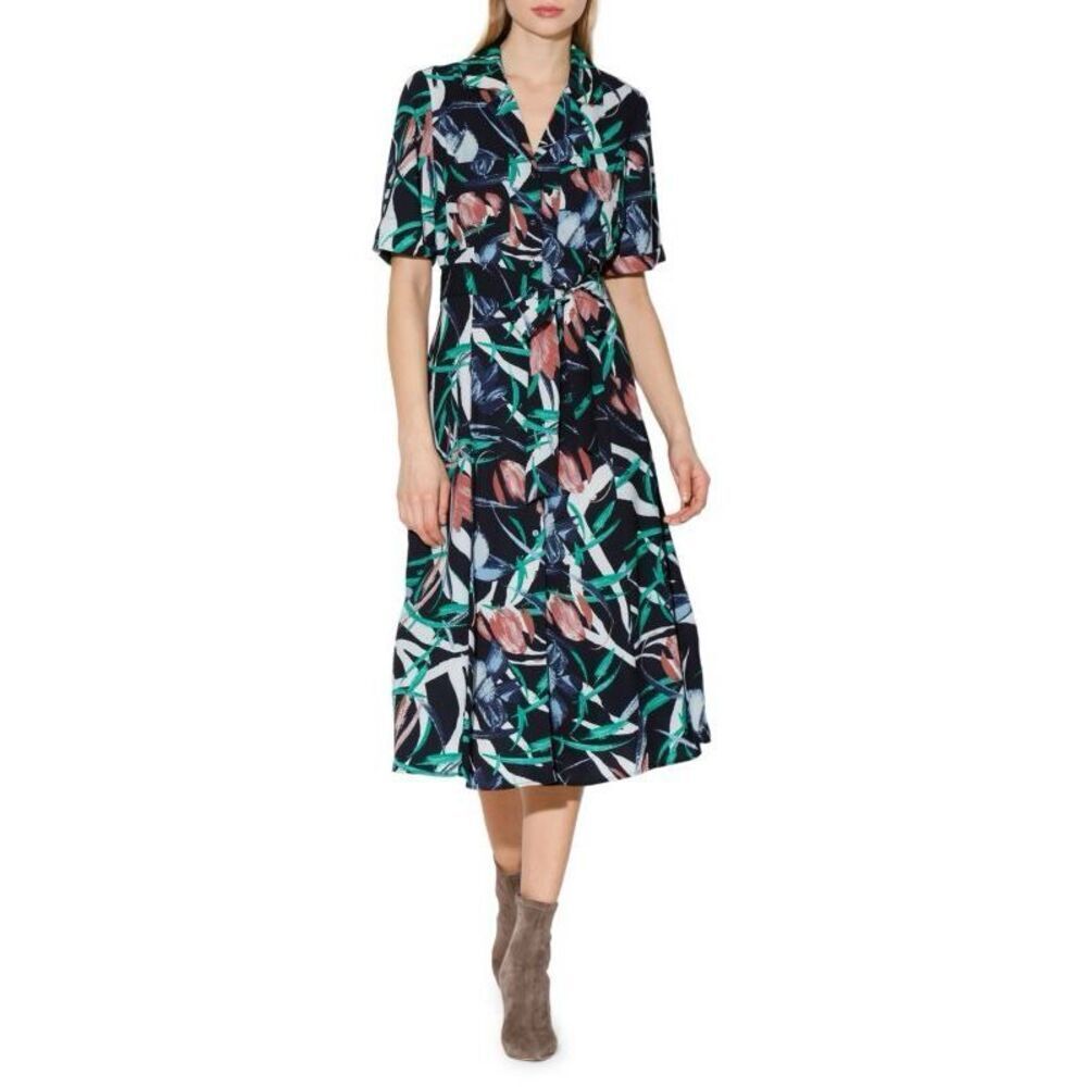 WALTER BAKER Valencia A-Line button down Shirt Dress size small
